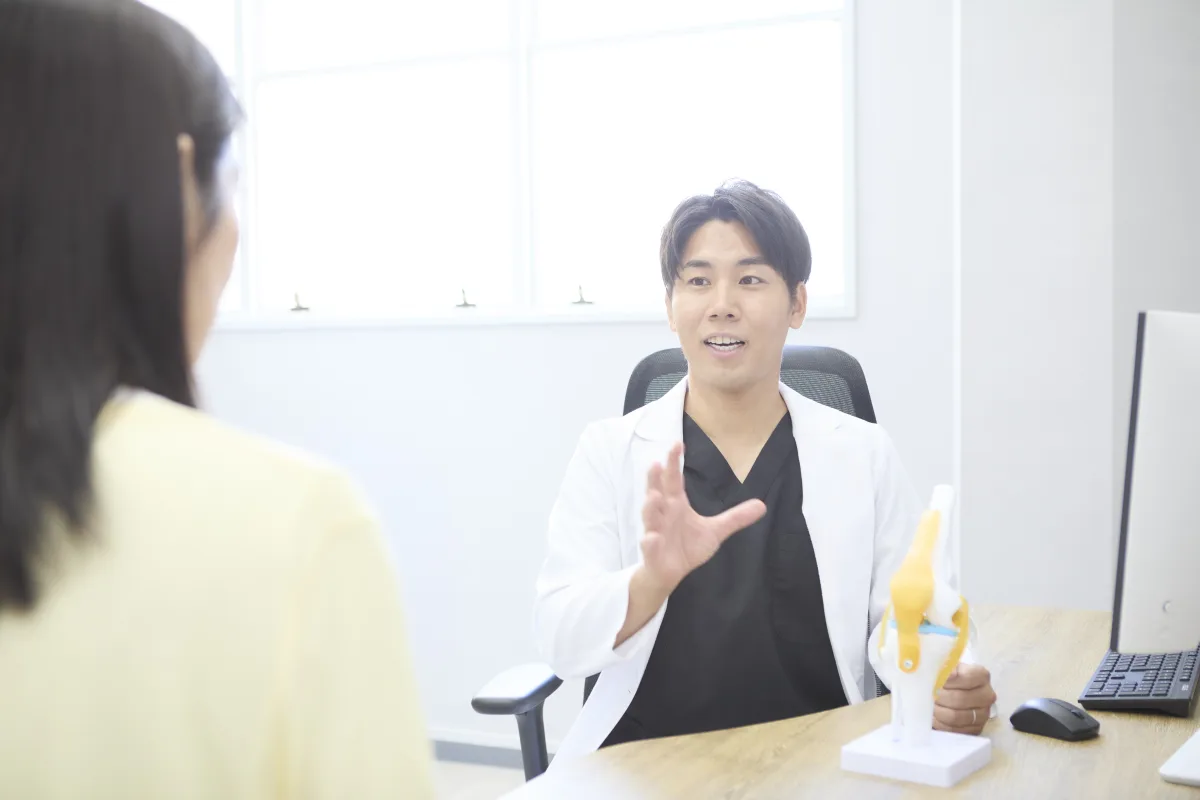 診察中の様子